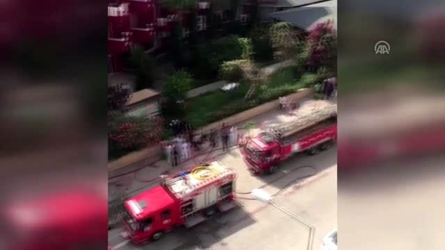 Antalya'da beş yıldızlı otelde yangın