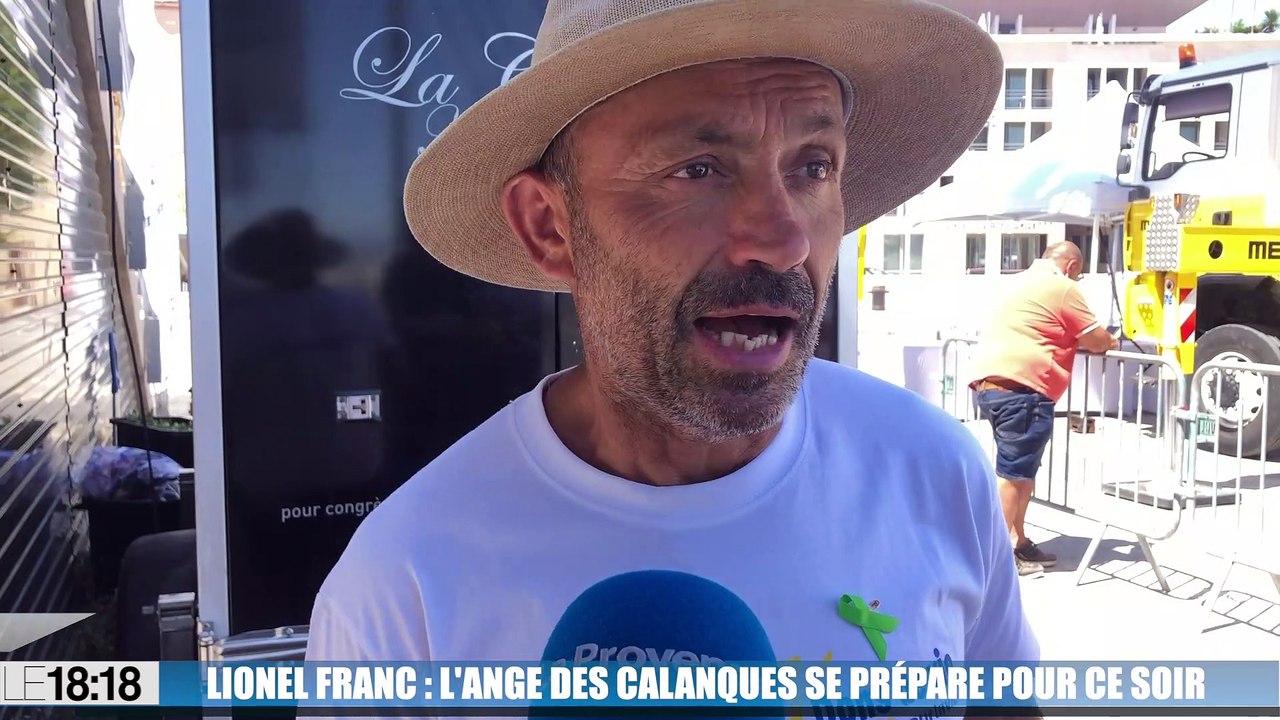 La Ciotat : l'Ange des calanques, Lionel Franc se prépare pour le saut de ce soir