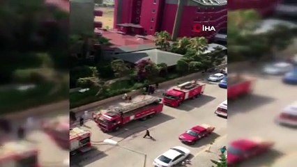 Alanya’da otel yangını