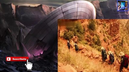 DESCUBREN NAVE EXTRATERRESTRE DE 4.000 AÑOS GRAN CAÑON DEL COLORADO