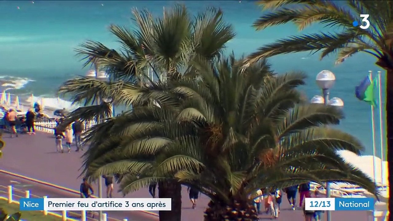 Nice : premier feu d'artifice trois ans après