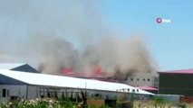 Isparta Kara Havacılık Okulu'nda yine yangın çıktı