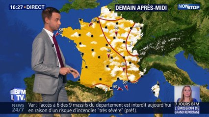 La météo pour ce dimanche 14 juillet 2019