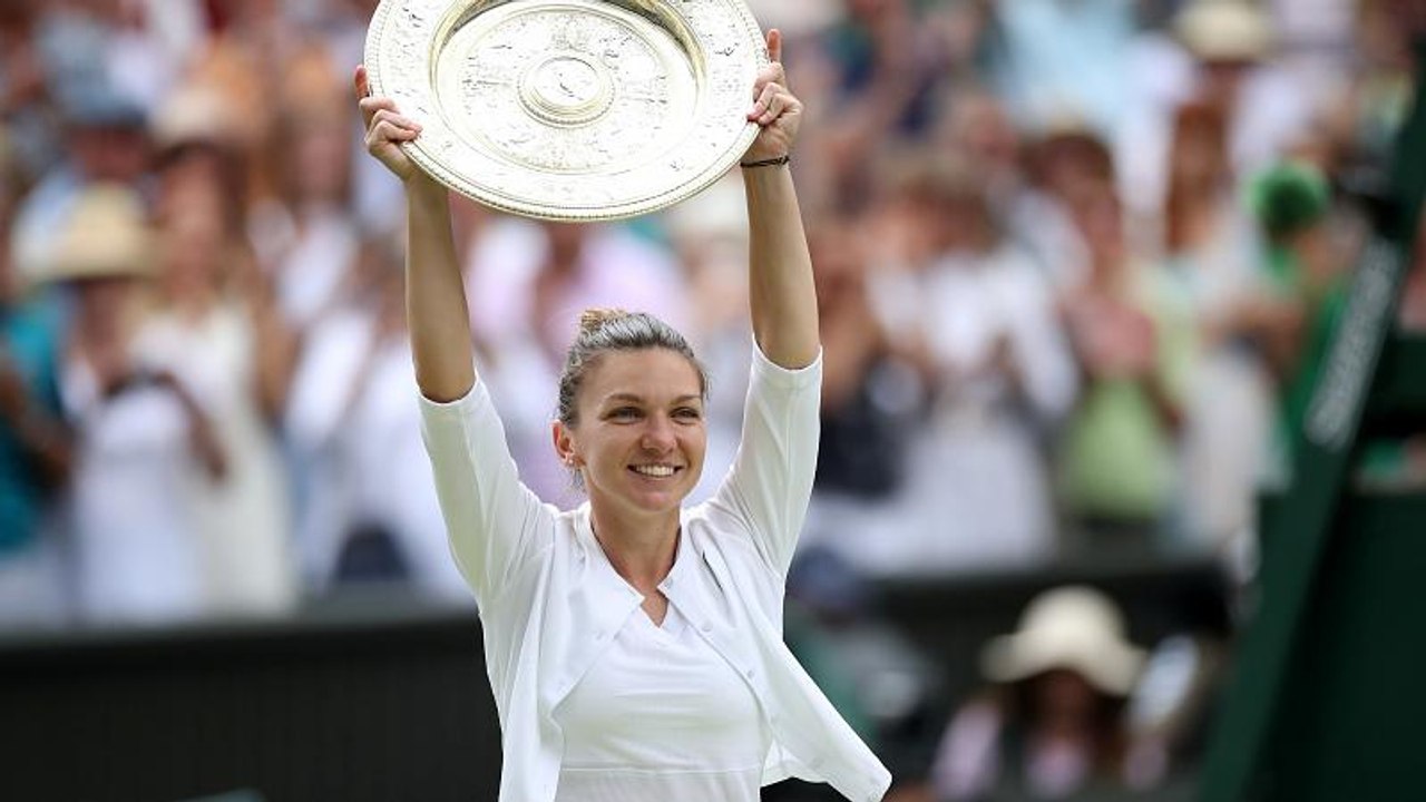 Simona halep gewinnt erstmals tennis-turnier von wimbledon