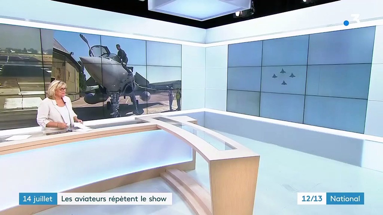 14-juillet : les aviateurs répètent le show