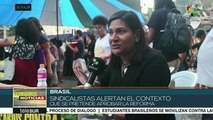 Brasileños repudian reforma jubilatoria, prometen resistir en la calle