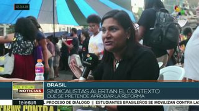 Brasileños repudian reforma jubilatoria, prometen resistir en la calle