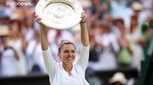 Simona Halep beats Serena Williams to become first Romanian to win Wimbledon tennis singles title