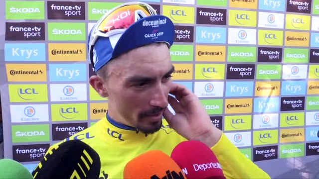 Tour de France : C’est juste incroyable savoure Alaphilippe, à nouveau maillot jaune