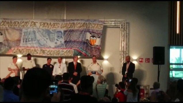 Declaraciones de Jaume Domènech en la Agrupación de Peñas del Valencia CF 2019