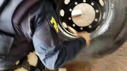 PRF realiza apreensão de maconha em Santa Terezinha de Itaipu