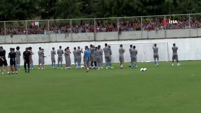 Trabzonspor yeni sezon hazırlıklarını sürdürdü