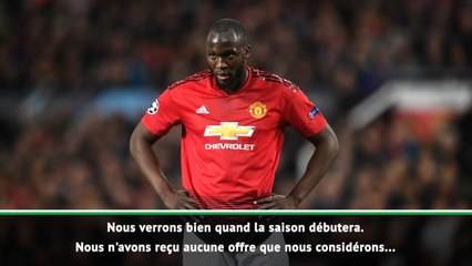 Man Utd - Solskjaer fait le point sur l'avenir de Lukaku