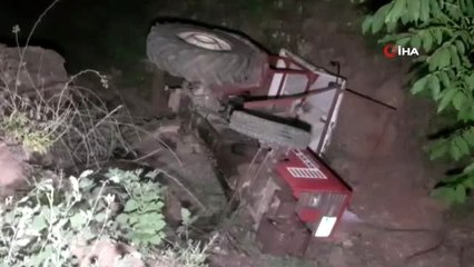 Nazilli'de traktörün altında kalan baba ile kızı hayatını kaybetti