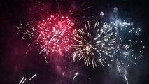 LE CREUSOT : Bouquet final feux d'artifices 13 juillet 2019