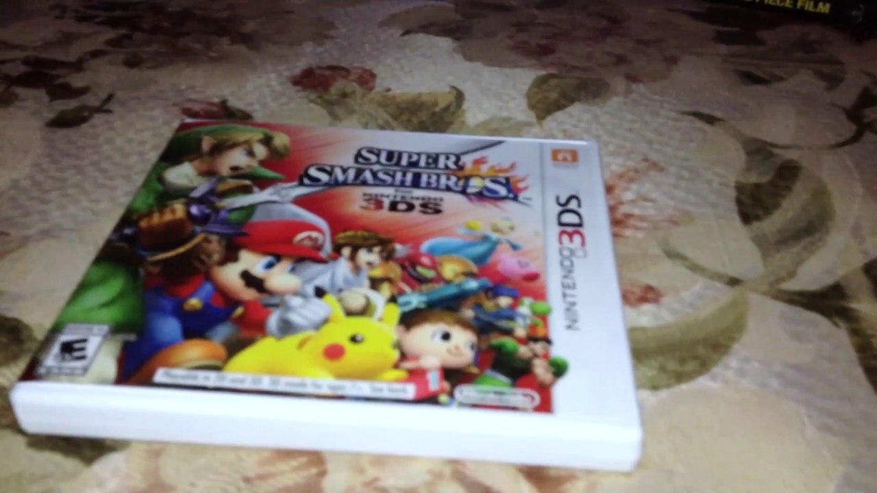 Super Smash Bros. (3DS) Unboxing