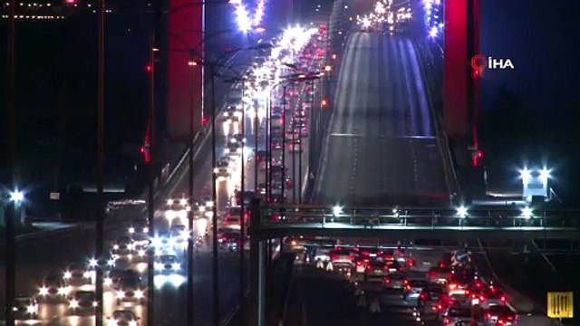 FSM Köprüsündeki çalışmaların birinci etabı tamamlandı