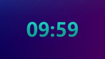 10 Minute Timer Countdown with Sound Alarm / Conto alla rovescia 10 minuti