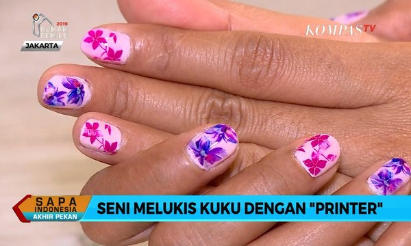 Proses Terbaru, Seni Melukis Kuku dengan Printer