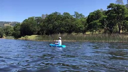 Kayaking Lake Hennessey 5/4/19