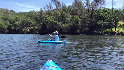 Kayaking Lake Hennessey 5/4/19