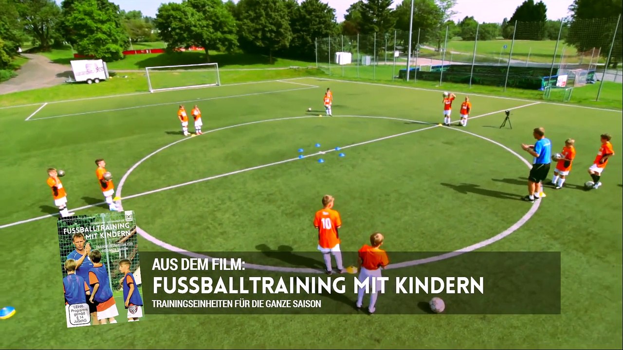 ⚽ Fußballtraining mit Kindern -  Technikerkreis - Fussball-Übung mit Ingo Anderbrügge_