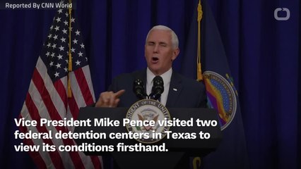 Mike Pence Visits Federal Detention Centers