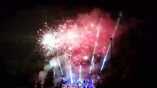 Sarreguemines : le final du feu d'artifice du 13 juillet