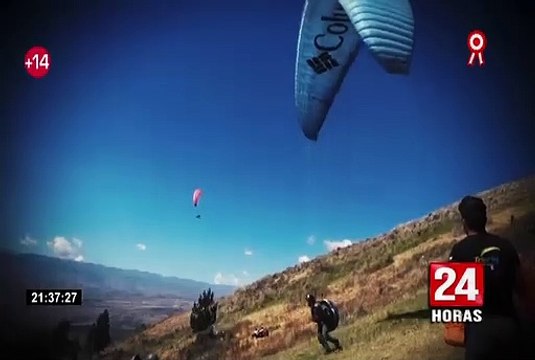 Ayacucho: Juan Ortiz gana Open Parapente categoría Sport