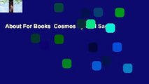 About For Books  Cosmos by Carl Sagan