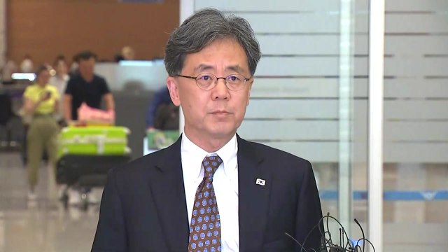 [현장영상] 김현종 귀국... 당초 생각했던 목표 충분히 이뤄 / YTN