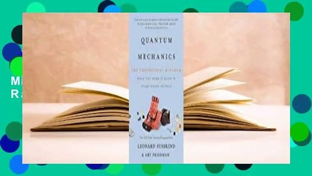 Full version  Quantum Mechanics: The Theoretical Minimum  Best Sellers Rank : #4