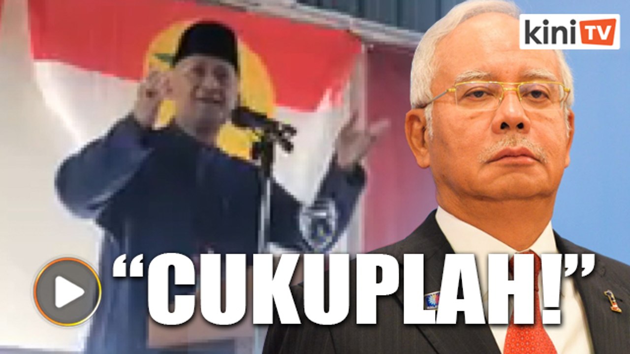 'Want to become PM again?' - Nazri slams Najib's appointment in fiery speech