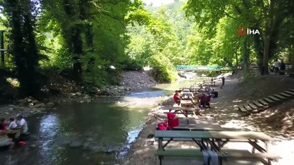 Sakarya’nın saklı cenneti 'Maden Deresi'ne insanlar yoğun ilgi