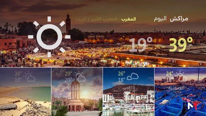 النشرة الجوية - 14/07/2019