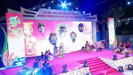 Trích đoạn Hát Bộ lễ hội Kỳ Yên Đình thần Thoại Ngọc Hầu huyện Thoại Sơn
