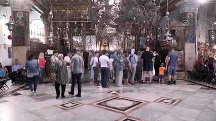 Restore edilen Doğuş Kilisesi ziyaretçilerini ağırlıyor (2) - BEYTÜLLAHİM