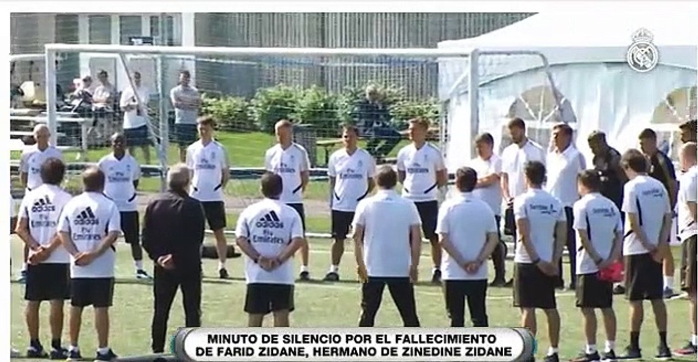 ريال مدريد يقف دقيقة حداداً على روح شقيق زين الدين زيدان