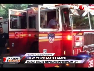 Pemadaman Listrik Lumpuhkan Kota New York