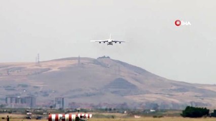 S-400 teslimatı için gelen yedinci uçakta Mürted Hava Üssüne iniş yaptı
