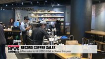 Coffee sales in 2019 projected to reach US$5.8 bil. or 300 cups per person