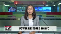 Power restored in Manhattan after massive outage hits stops traffic, elevators, subway cars