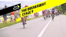 Première échappée / The breakaway  - Étape 9 / Stage 9 - Tour de France 2019