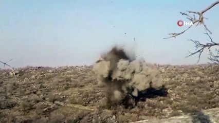 Ele geçirilen 7 kilogram patlayıcının böyle imha edildi