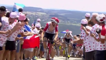 Tour de France 2019 : Tiesj Benoot mène l'échappée au sommet du Mur d’Aurec-sur-Loire