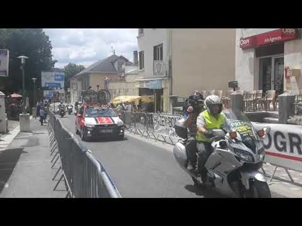 Ain Bugey Valromey Tour - Et. 4 : Le passage de l'échappée à Hauteville