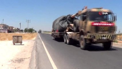 Fırat'ın doğusuna askeri sevkiyat devam ediyor