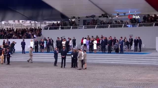 - Fransa'da Bastille Günü Askeri Geçit Töreni- Fransa'dan Askeri Gövde Gösterisi