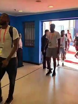 SÉNÉGAL VS TUNISIE: L'ARRIVÉE DES LIONS AU STADE