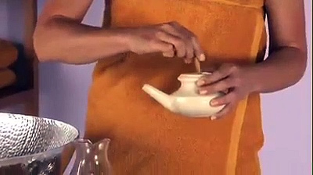 Ayurveda How To: Nasal Irrigation